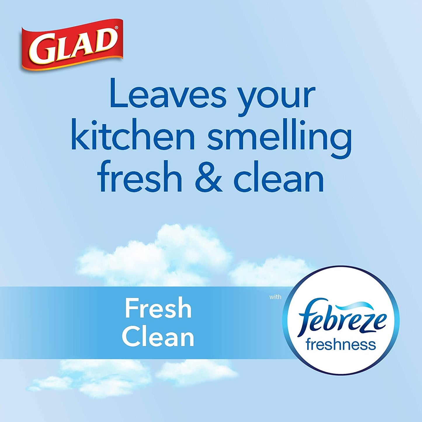 Glad ForceFlex Tall Kitchen Drawstring Trash Bags