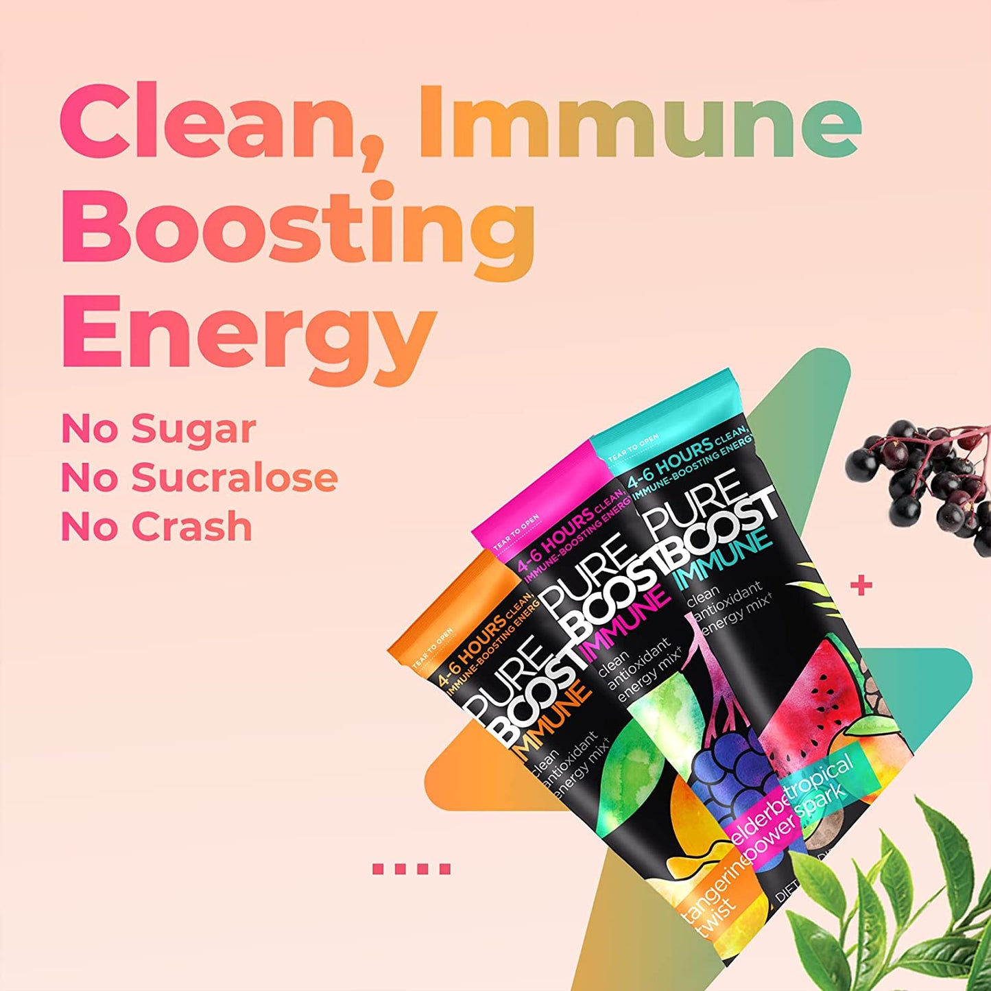 Pureboost Immune Clean Energy Drink Mix