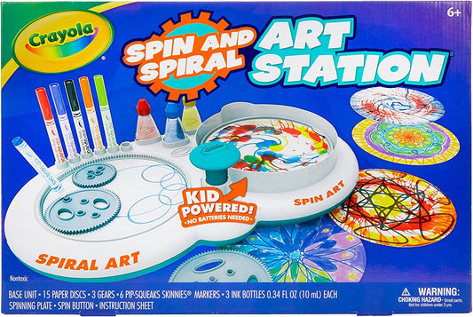 Crayola Spin & Spiral Art Station, DIY Crafts