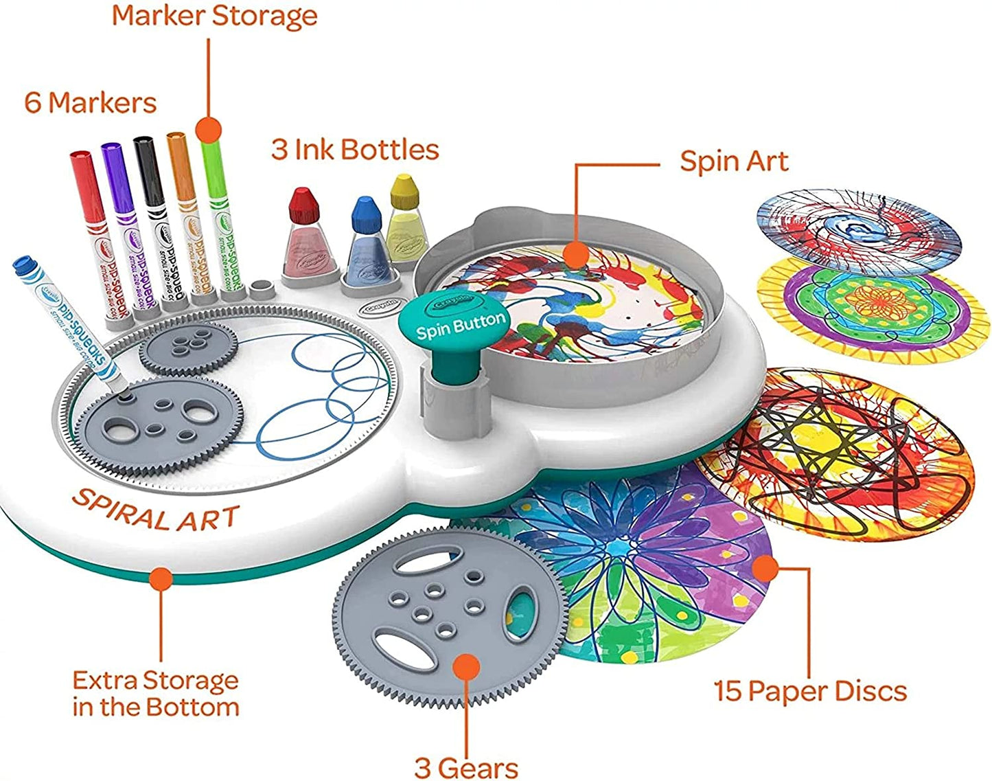 Crayola Spin & Spiral Art Station, DIY Crafts