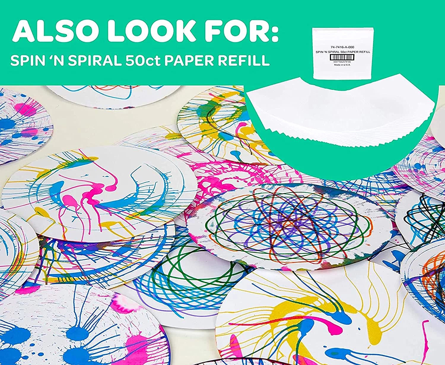 Spiral Art Activity, Make Cool Spiral Images